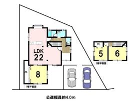 鈴鹿市自由ヶ丘2丁目　中古一戸建て