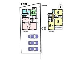 リナージュ鈴鹿市住吉1丁目01期　全2棟　1号棟　新築一戸建て