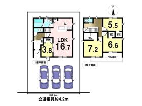 Livele Garden S鈴鹿市東玉垣町第9　全1棟　新築一戸建て
