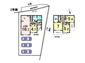 Livele Garden S鈴鹿市北玉垣町第5　全2棟　2号棟　新築一戸建て