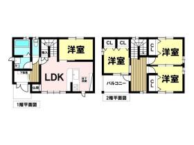 一宮市大和町苅安賀字花井町裏　中古一戸建て