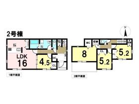 □○グラファーレあま市七宝町川部出屋敷36期　全2棟　2号棟　新築一戸建て