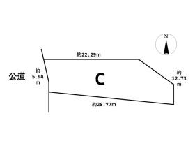 名古屋市南区呼続３丁目　全3区画　C区画　建築条件なし売土地