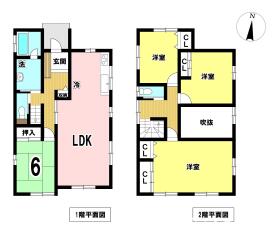 ●一宮市今伊勢町宮後字北山中　中古一戸建て