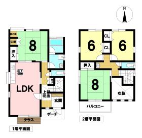 ●愛西市稲葉町米野　中古一戸建て