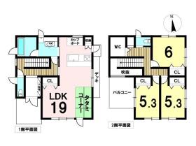 鈴鹿市鈴鹿ハイツ　中古一戸建て