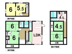 鈴鹿市高塚町　中古一戸建て