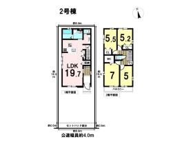 Re・Terrechez名古屋市南区楠町1期　全3棟　2号棟　新築一戸建て