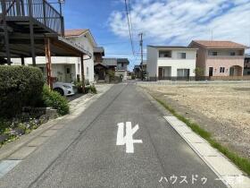 一宮市木曽川町黒田六ノ通り　全5区画　A区画　建築条件なし土地
