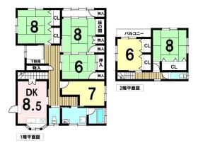 鈴鹿市末広北２丁目　中古一戸建て