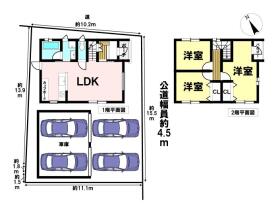 ●桑名市大字五反田字諸士山　中古一戸建て