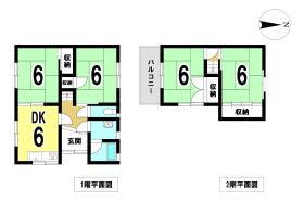 一宮市大和町苅安賀字薬師堂　中古一戸建て