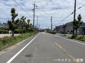 一宮市木曽川町黒田六ノ通り　全５区画　D区画　建築条件なし土地