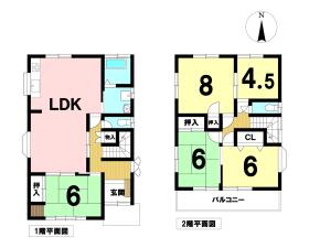 ●津島市唐臼町西島　中古一戸建て