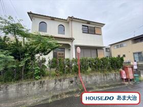 あま市西今宿平割四　建築条件なし土地