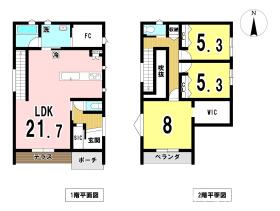 一宮市定水寺字山ケ作　新築一戸建て