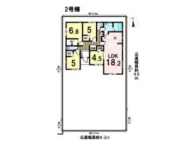 リーブルガーデン岐阜市茶屋新田2丁目　全2棟　2号棟　新築一戸建て
