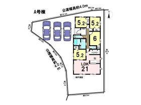 一宮市北方町北方　全2棟　A号棟　新築一戸建て