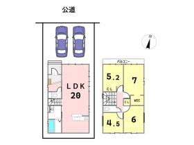 名古屋市瑞穂区白砂町３丁目　全1棟　新築一戸建て