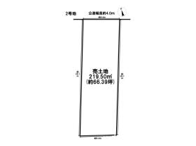 ファーストタウン神戸4丁目　全5区画　2号地　建築条件なし土地