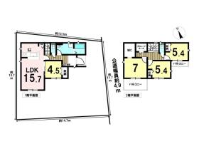 鈴鹿市若松北第9　新築一戸建て