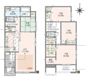 名古屋市中川区打出2丁目　新築一戸建て　全2棟　2号棟