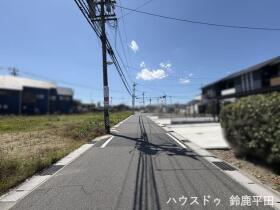 鈴鹿市南玉垣町字一色　建築条件なし土地
