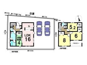 クレイドルガーデン岐阜市柳津町高桑第3　全1棟　1号棟　新築一戸建て
