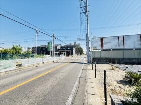 ●一宮市浅井町江森字西出先　建築条件なし土地