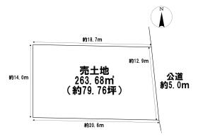 一宮市大和町馬引字郷丑寅　建築条件なし土地