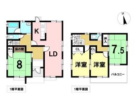 ●稲沢市平和町下三宅北出　中古一戸建て