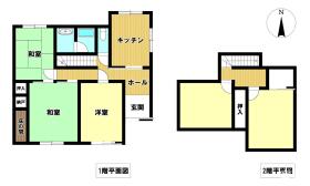 一宮市浅井町小日比野字大ケ島　中古一戸建て