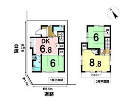 ●四日市市生桑町　中古一戸建て