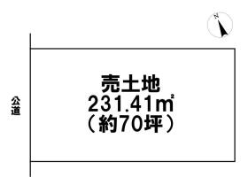 ●桑名市大字上野字笠松　建築条件なし土地
