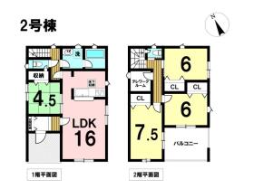 クレイドルガーデン四日市市八王子町　第3　全2棟　2号棟　新築一戸建て