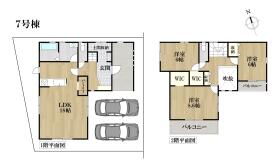 名古屋市港区春田野2丁目　全8棟　7号棟　新築一戸建