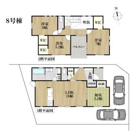 名古屋市港区春田野2丁目　全8棟　8号棟　新築一戸建