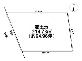 一宮市花池２丁目　建築条件なし土地