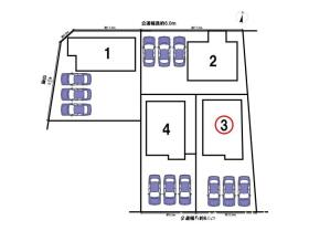 クレイドルガーデン岐阜市中川原第2　全4棟　3号棟　新築一戸建て