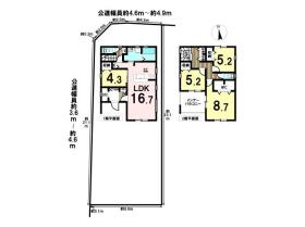 一宮市浅井町尾関第2　全4棟　3号棟　新築一戸建て