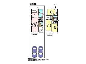 ハートフルタウン江南市宮後町砂場東　全3棟　C号棟　新築一戸建て
