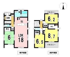 ●一宮市小信中島字郷浦　中古一戸建て