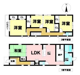 ●愛西市下一色町東堤外　中古一戸建て