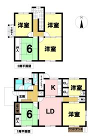 ●津島市百島町字中割　中古一戸建て