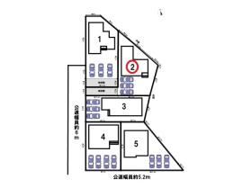 Livele Garden S桑名市江場第4　全5棟　2号棟　新築一戸建て