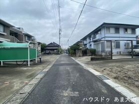 あま市甚目寺郷中　建築条件なし土地
