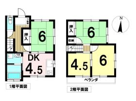 ●名古屋市中川区花塚町4丁目　中古一戸建て