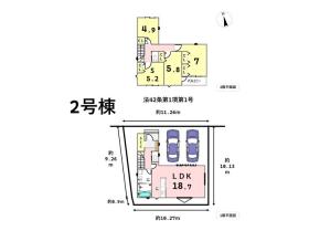 ミラスモ名古屋市南区白雲町068②　全2棟　2号棟　新築一戸建て