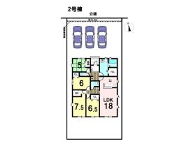 リナージュネクスジー四日市追分3丁目第2期　全2棟　2号棟　新築一戸建て