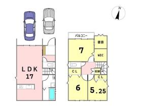 名古屋市南区天白町5期　全1棟　新築一戸建て